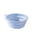 Accessoire pratique pour chien, gamelle pliable en voyage
