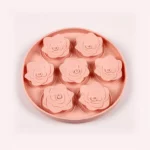 Gamelle Anti Glouton Florale rose