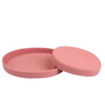Gamelle silicone souple rouge pour chien et chat