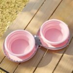 gamelle silicone pliable pour croquette pâtée et eau