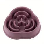gamelle anti glouton spirale violet