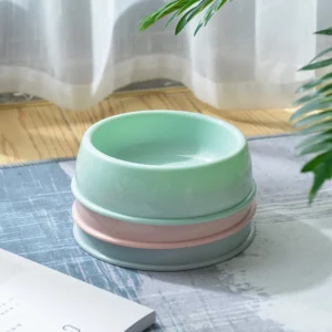 Gamelle en plastique pour chien durable et légère