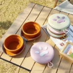 gamelle silicone pliable pour chien et chat