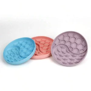 Gamelle pour animaux Anti Glouton, texture double pour favoriser une meilleure digestion