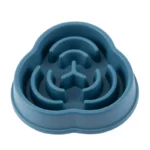 gamelle anti glouton spirale bleu
