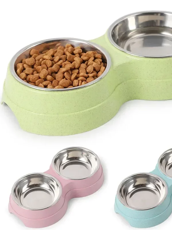 Gamelle Chien Double pour animaux 