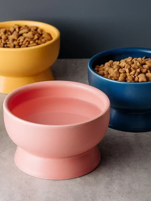 Gamelle céramique haute pour chiens et chats