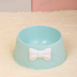 gamelle chat design bleu