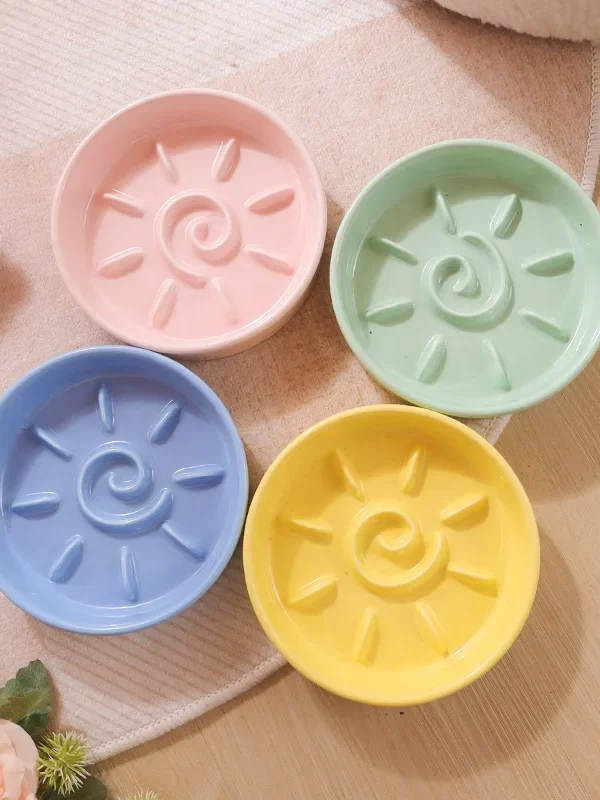 Gamelle anti glouton Soleil pour chien