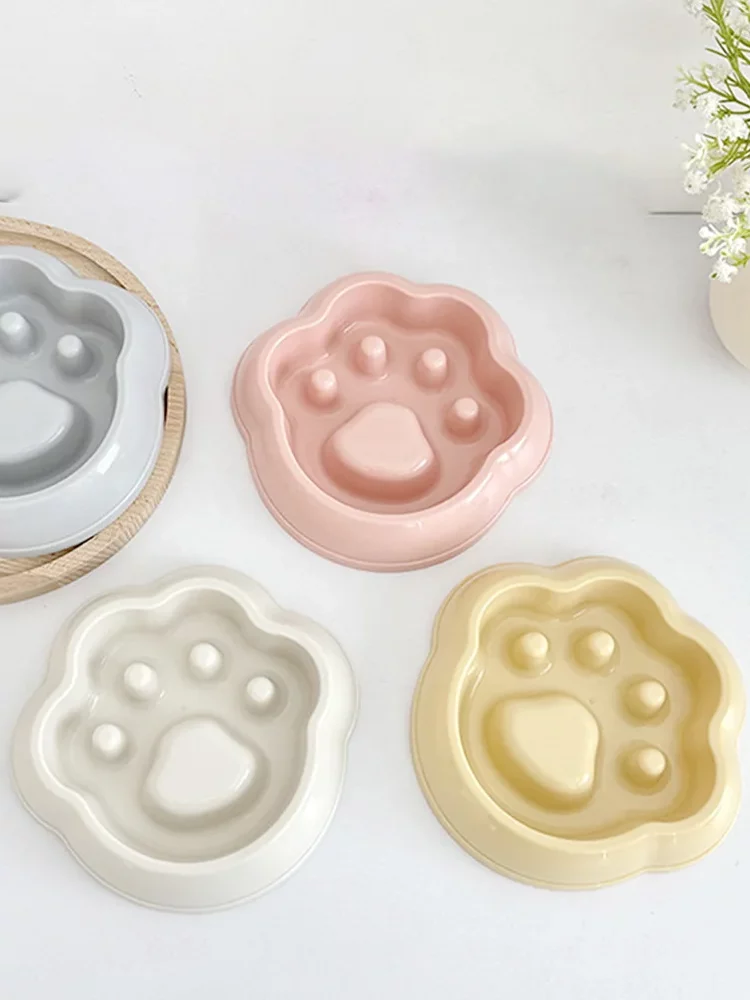 Gamelle Anti Glouton Patte pour animaux