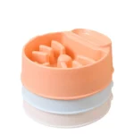 Gamelle anti glouton moustache animal