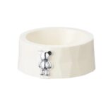 gamelle inox ourson blanc