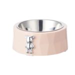 gamelle inox ourson rose