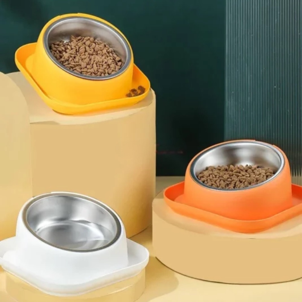 Gamelle inox résistante, idéale pour les repas des animaux