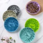 gamelle anti glouton silicone animal pour animaux