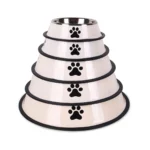 gamelle inox antidérapante pour chiens et chats
