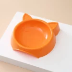gamelle plastique chat orange