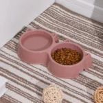 gamelle double plastique pour croquettes et eau