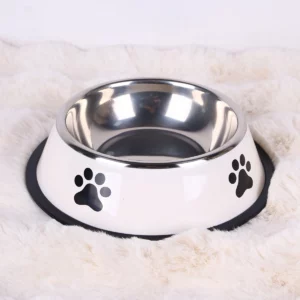 gamelle inox antidérapante pour chiens et chats
