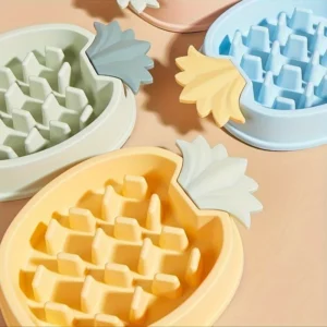 gamelle anti glouton ananas pour croquettes