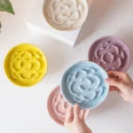 gamelle anti glouton fleur pour chien et chat