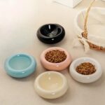 gamelle céramique ronde pour chiot et chaton