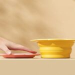 gamelle pliable fleur pour animaux