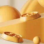 Bol anti glouton pour chien, pratique et facile à nettoyer