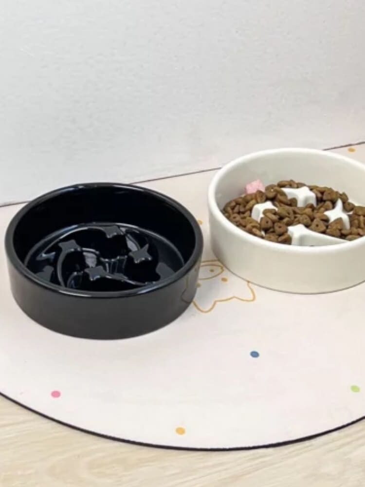 gamelle anti glouton étoile pour croquette