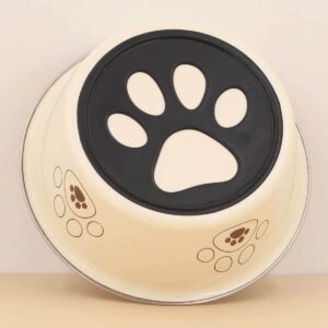 gamelle inox patte pour animaux