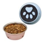 gamelle inox patte pour chien