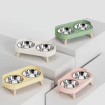 gamelle double surélevée pour chien