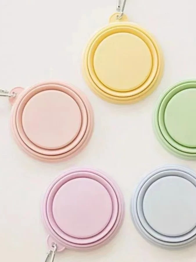 Gamelle chien pliable en silicone pour aliment ou eau