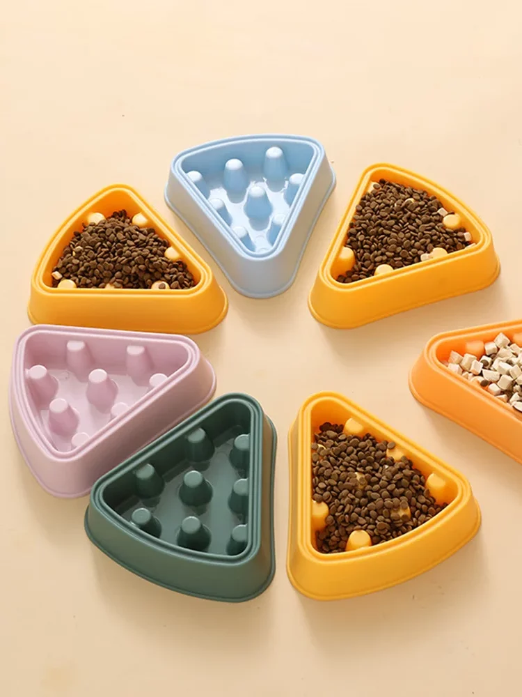 gamelle anti glouton pizza pour animal