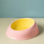 Gamelle céramique inclinée, idéale pour les animaux âgés