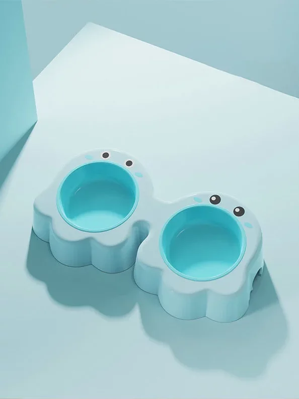 gamelle double poulpe pour chiens et chats