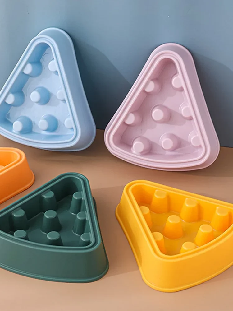 gamelle anti glouton pizza pour chien et chat