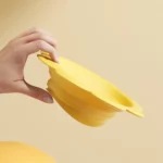 gamelle pliable fleur pour chiot et chaton