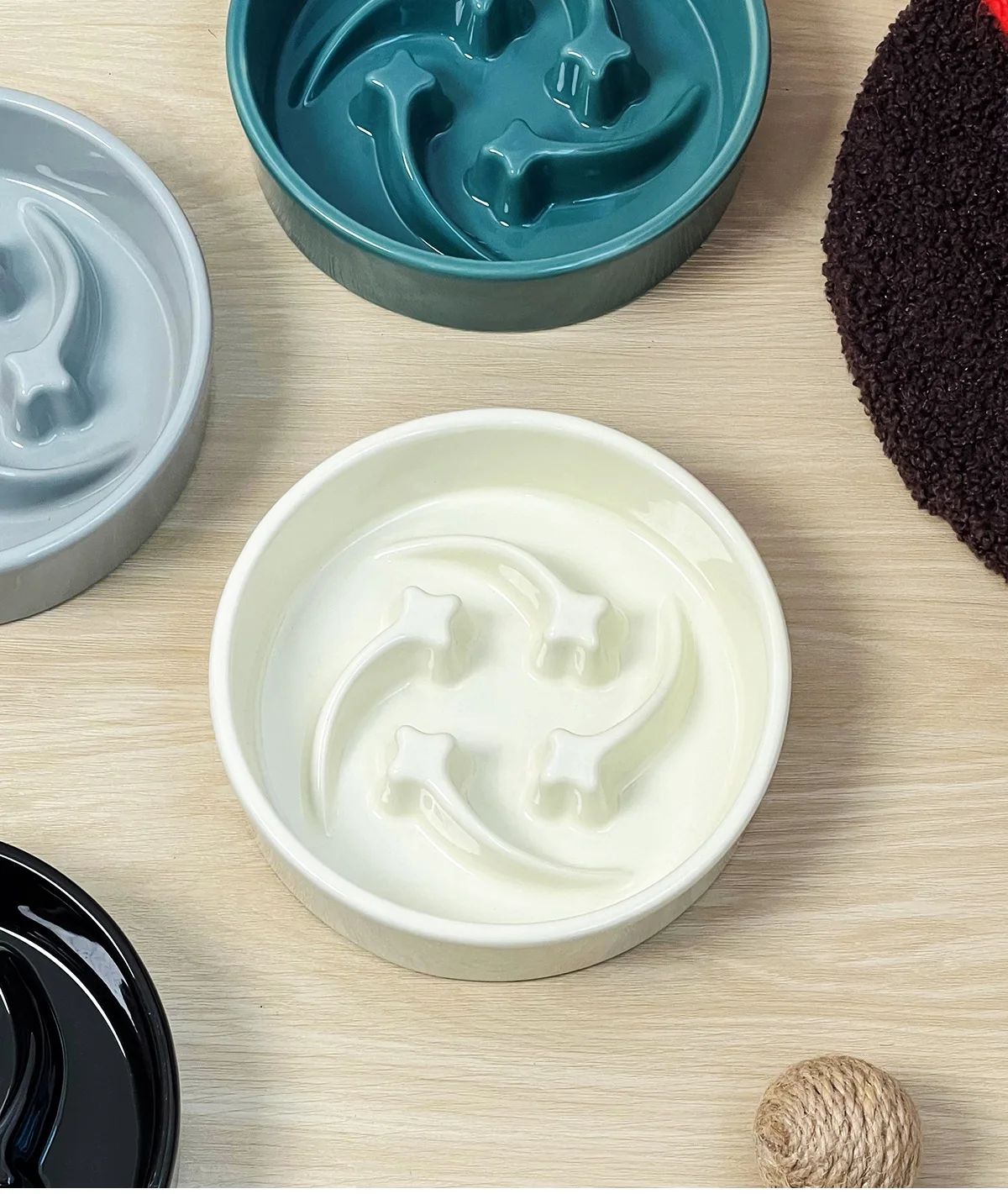 gamelle anti glouton étoile pour animaux