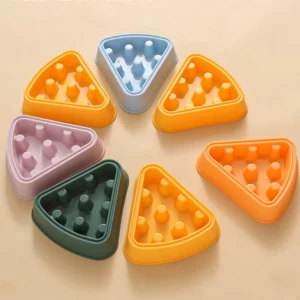 gamelle anti glouton pizza pour chien et chat