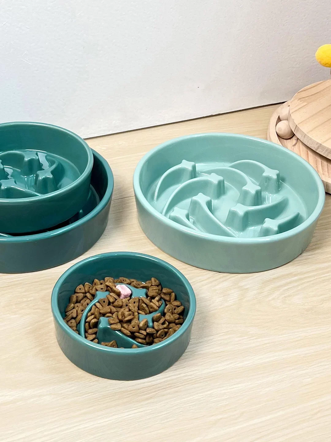 gamelle anti glouton étoile pour chien et chat