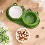 gamelle double grenouille pour animal