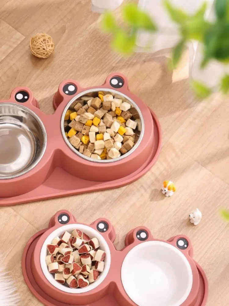 gamelle double grenouille pour chien