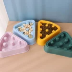 gamelle anti glouton pizza pour chiot et chaton