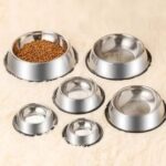 gamelle antidérapante inox pour animaux