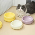 gamelle ronde surélevée pour chien et chat