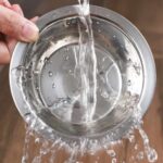 gamelle double surélevée inox pour eau