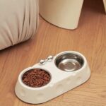 gamelle double design lunaire pour animal