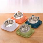 gamelle chat inclinée pour chiens et chats