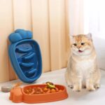 gamelle anti glouton carotte pour croquettes